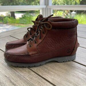 Vintage Timberland Chukka Waterproof Leather Lace Up Boots Womens Size 8